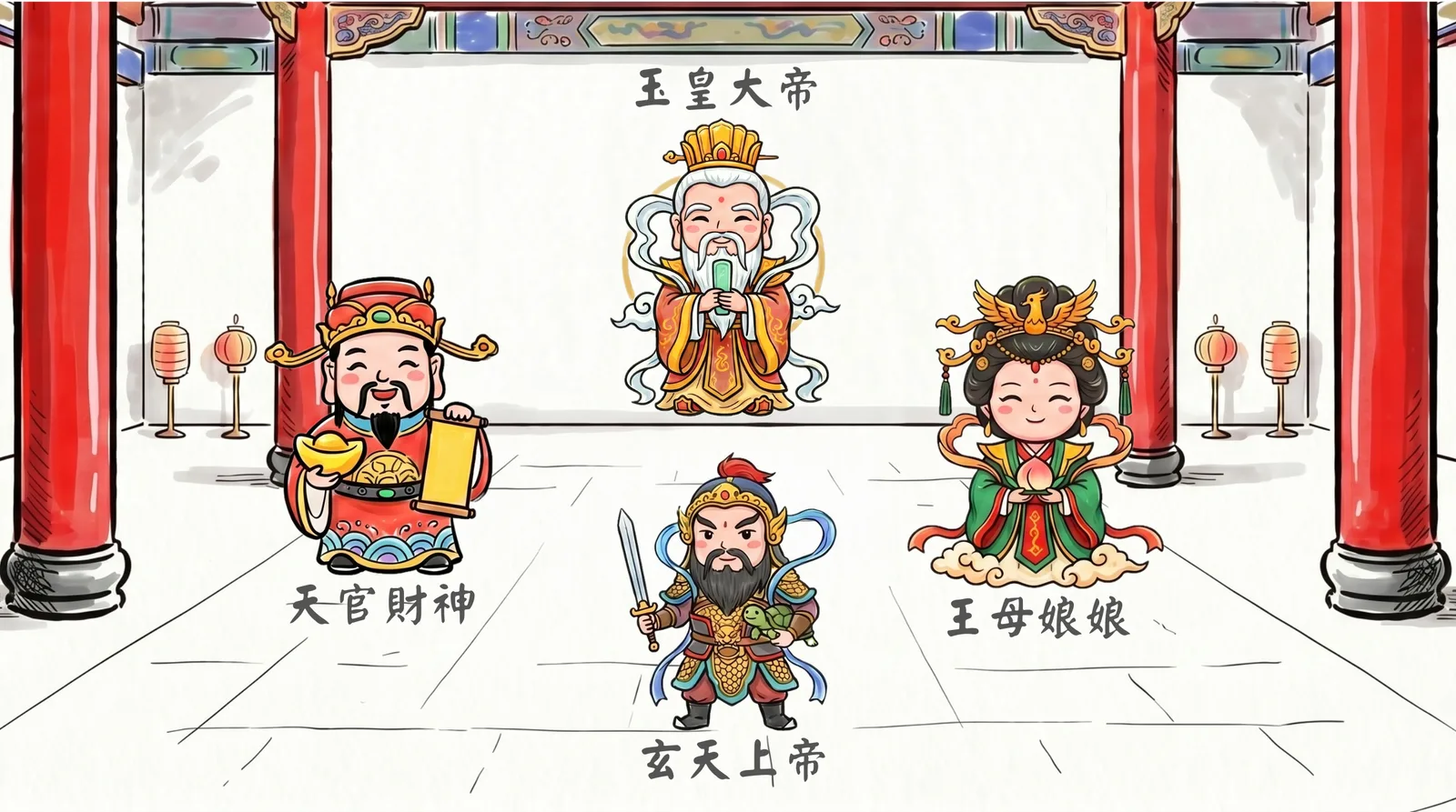 二樓神殿地圖